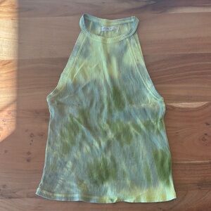 Free People Tie-Dye Ribbed Tank